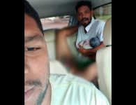 ‘meu-nenem-nasceu-no-meu-colo!’,-diz-pai-euforico-apos-fazer-parto-do-filho-dentro-de-carro-de-aplicativo-no-ap;-video