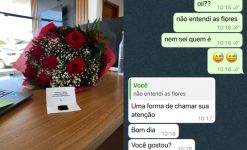 jovem-viraliza-em-rede-social-apos-receber-cantada-inusitada-com-qr-code-em-buque-de-flores,-no-ap