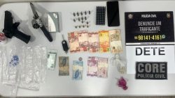 homem-e-preso-por-porte-ilegal-de-arma-de-fogo-e-trafico-de-drogas-em-macapa