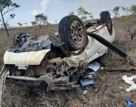 empresario-morre-em-acidente-de-transito-no-interior-do-ap;-carro-capotou