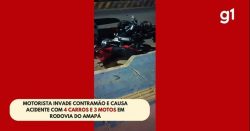 motorista-invade-contramao-e-causa-acidente-com-4-carros-e-3-motos-em-rodovia-do-ap